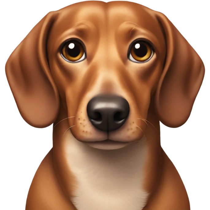 Weiner dog emoji