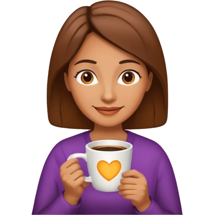 مادر و قهوه emoji