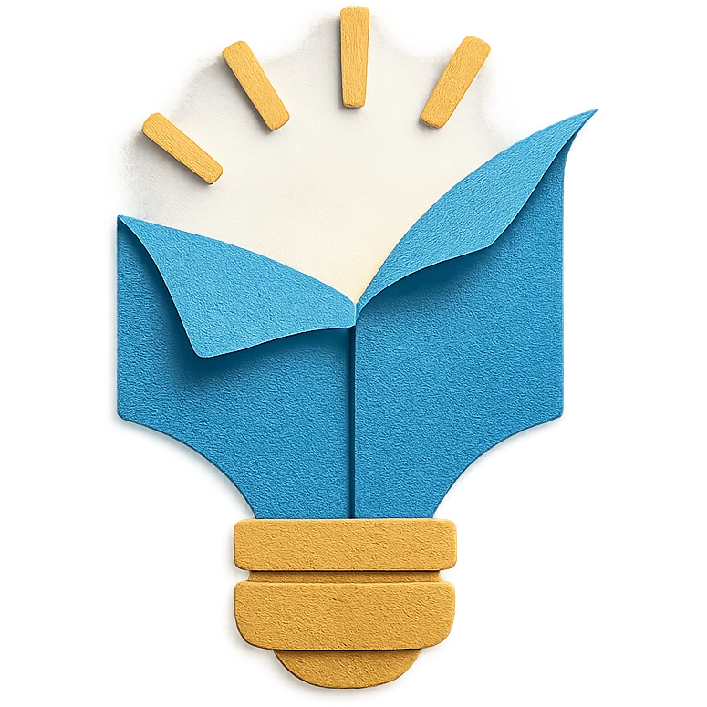 unfolding paper with light shining through, new era concept emoji