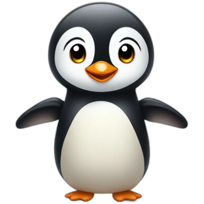 petit penguin souriant emoji