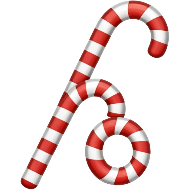 candy cane emoji