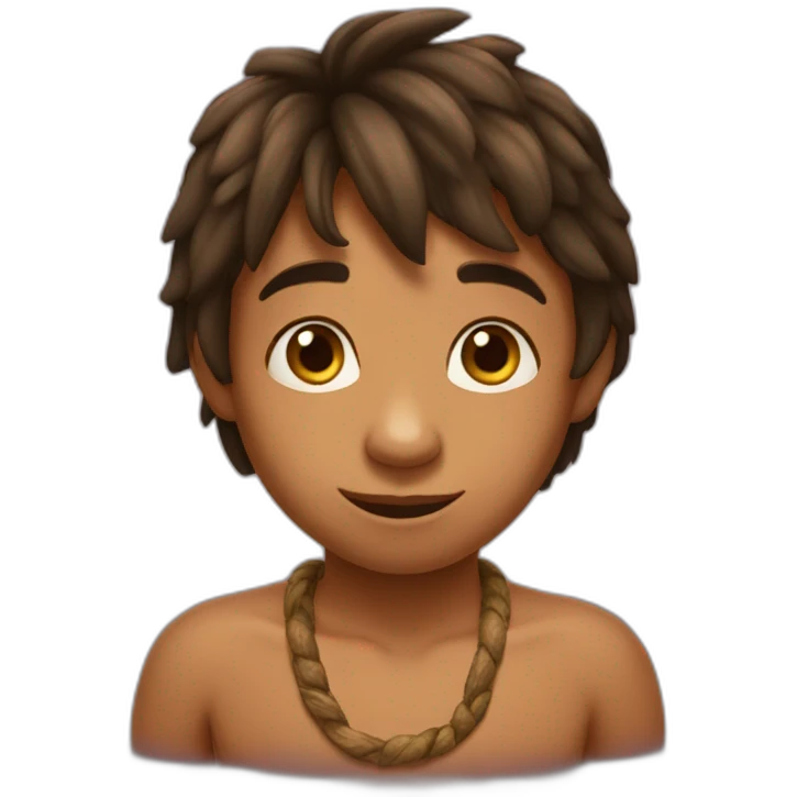 Mowgli enfant emoji