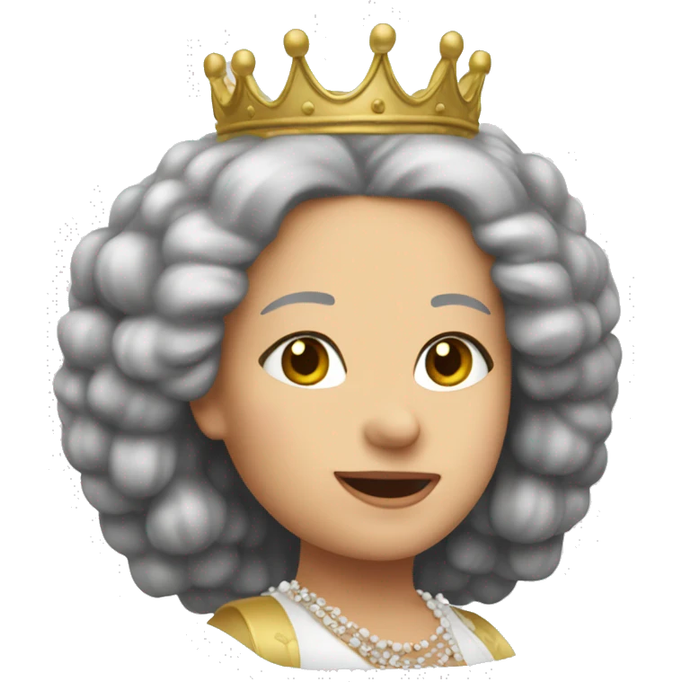 Create queen Charlotte. Add a crown  emoji