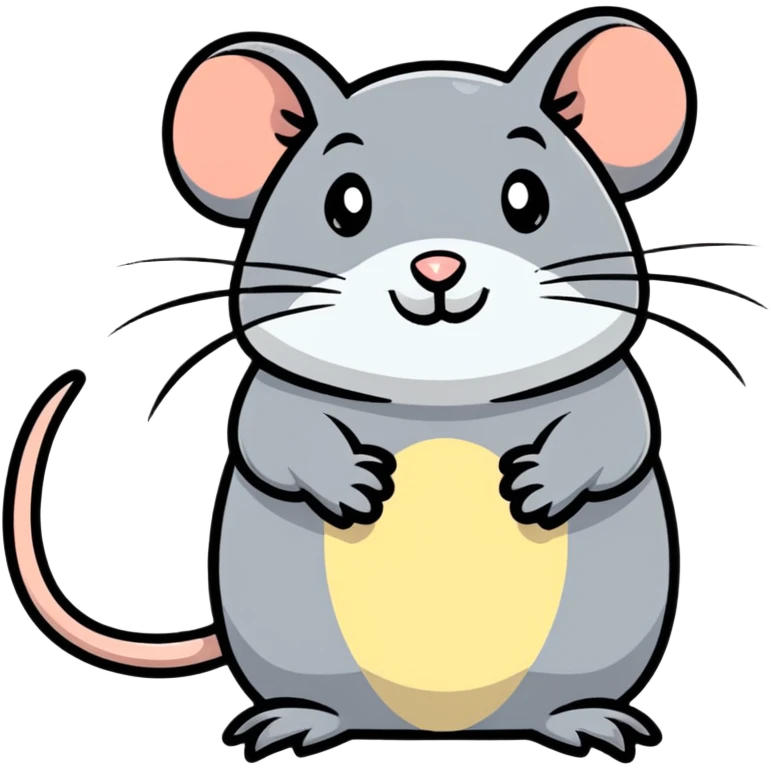 cute rat emoji