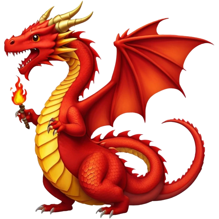 red dragon emoji
