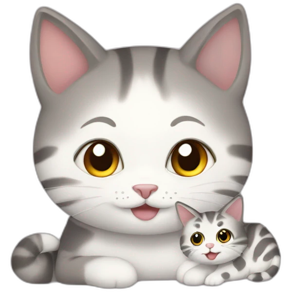 Mimi and neko emoji