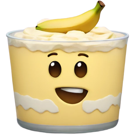 Banana pudding emoji