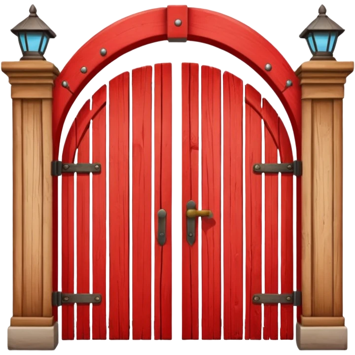 red gate emoji