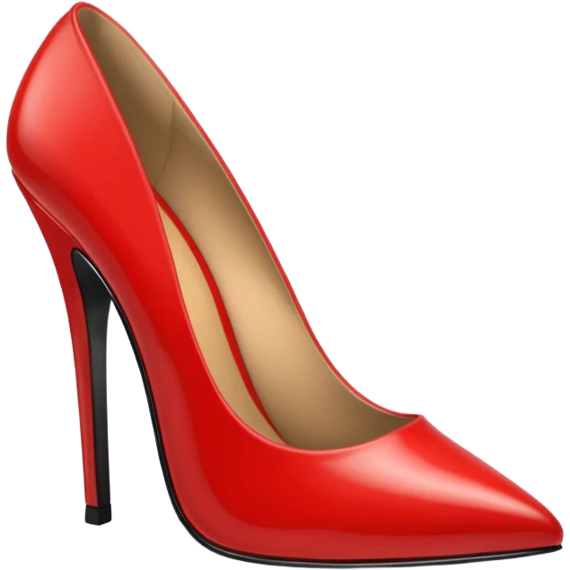 Red heels emoji