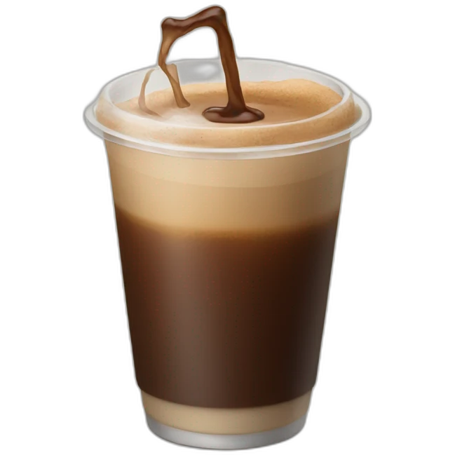 Cold coffee emoji