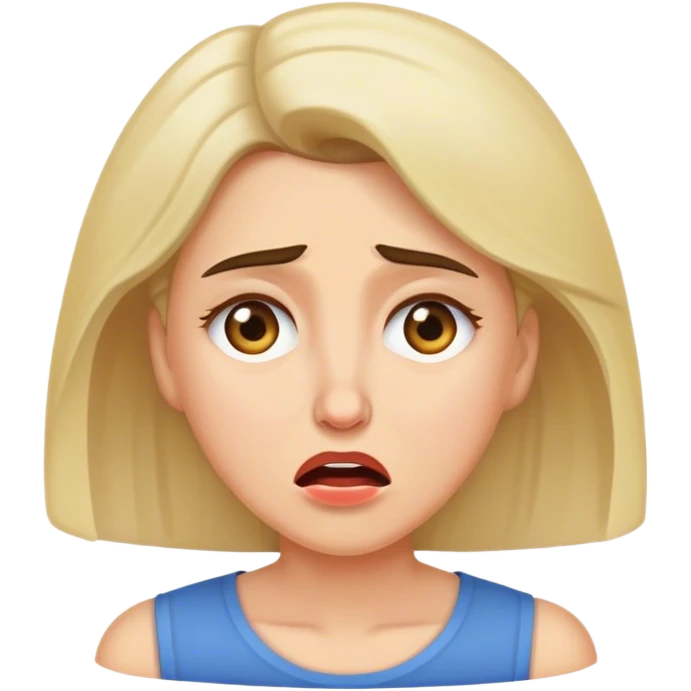 woman whining  emoji