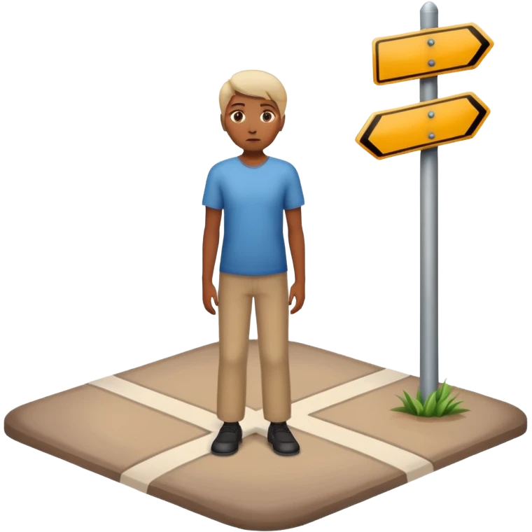 mach mir eine grafik die zeigt das man sien ganzes leben umkrempelt emoji