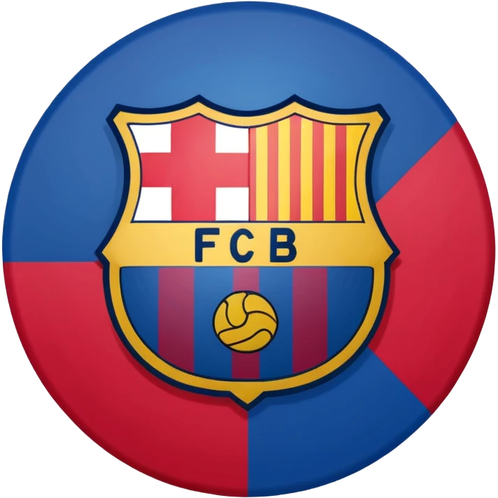fc barcelona only logo not in cercle emoji