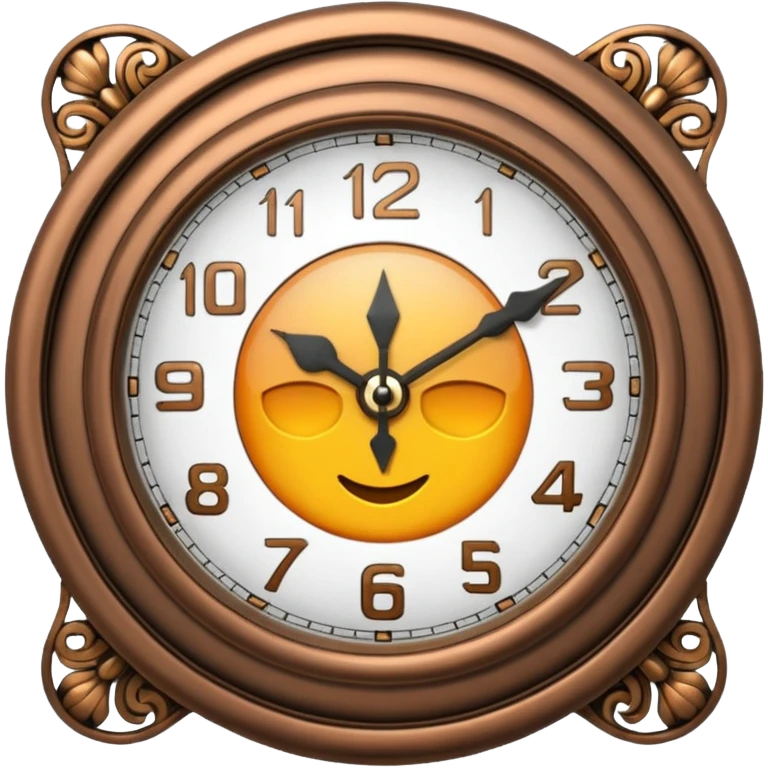 Clock it  emoji