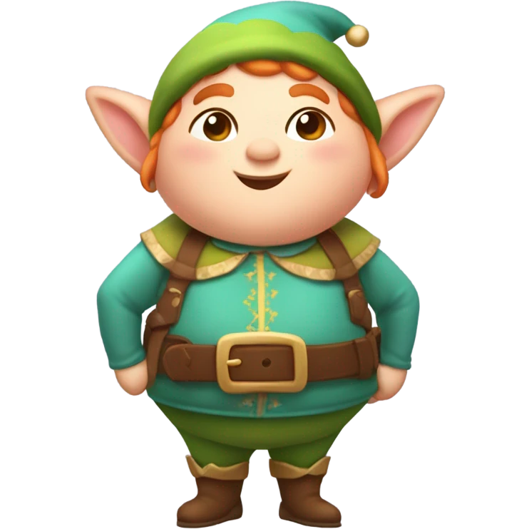 Fat elf  emoji