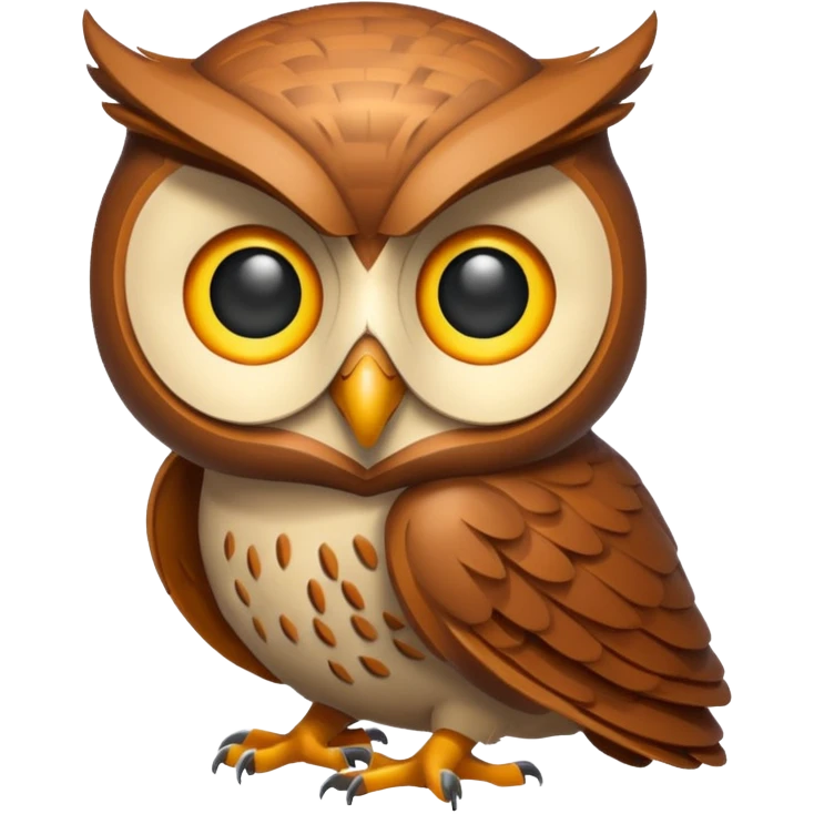 code writing owl emoji
