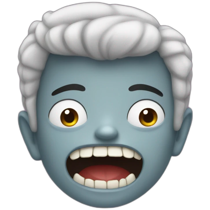 No teeth dracula emoji