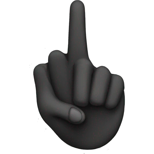 finger pointing  emoji