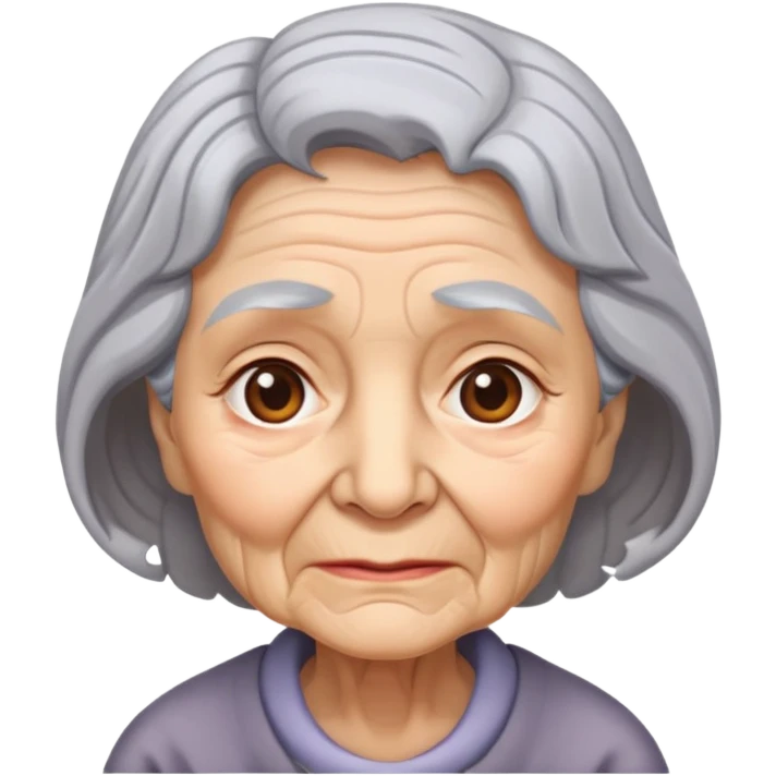 Old woman emoji
