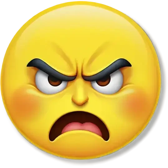 Incredibly angry emoji emoji
