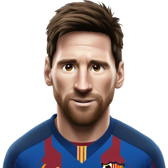Messi qui dort  emoji