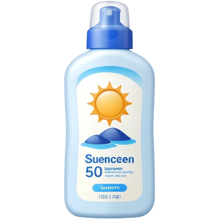 sunscreen emoji