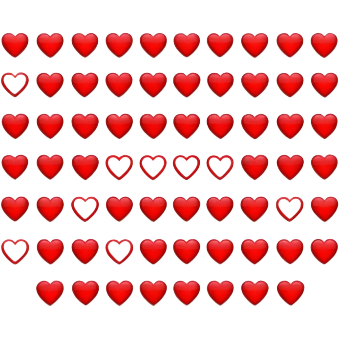 Love list emoji