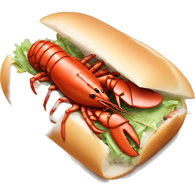 Lobster roll emoji