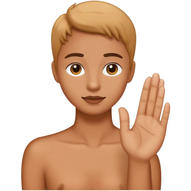 Finger in coochie emoji
