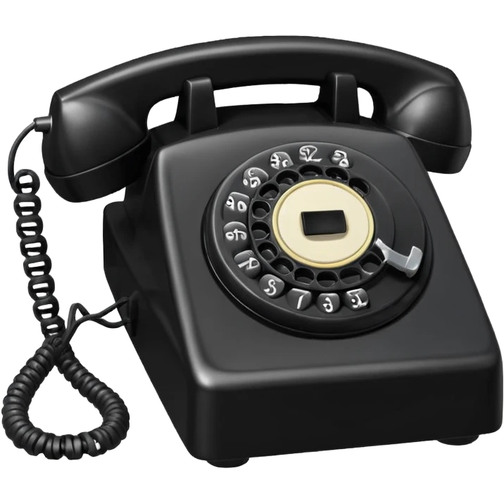old phone 1970 emoji