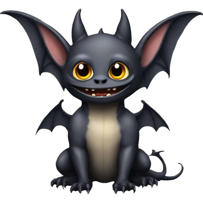 Bat dragon  emoji