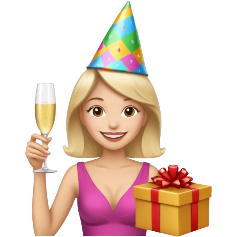 Leave the image the same, but add gifts underneath emoji