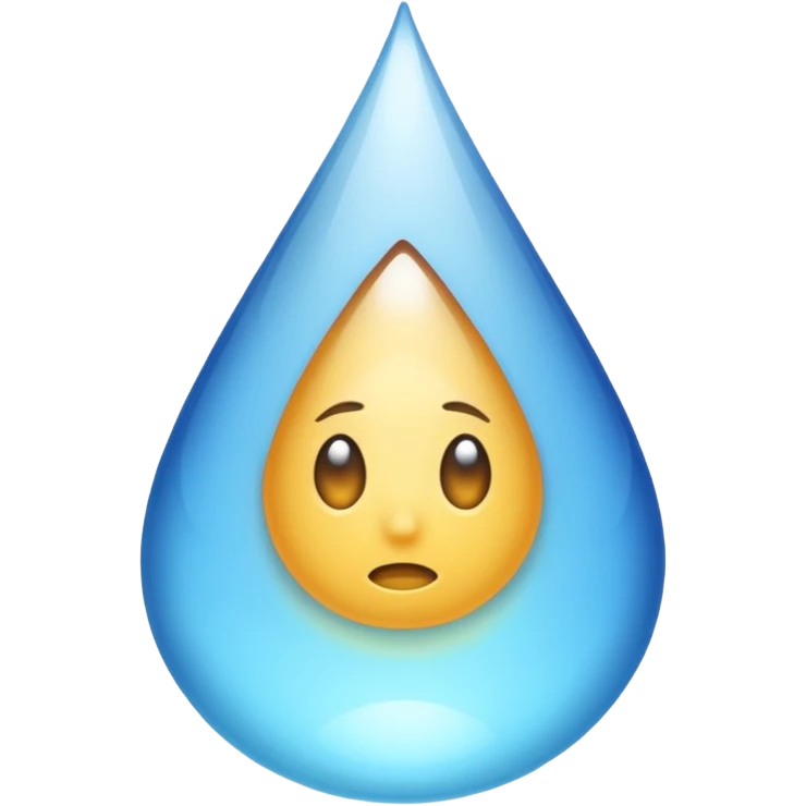 Tear drop emoji
