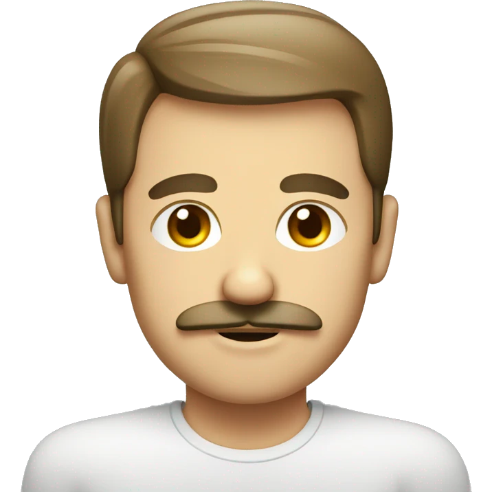 German guy with a square mustache emoji