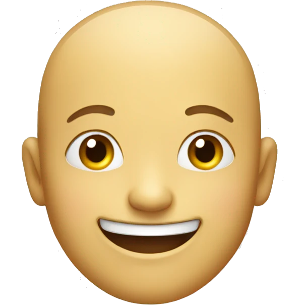 Happy face emoji