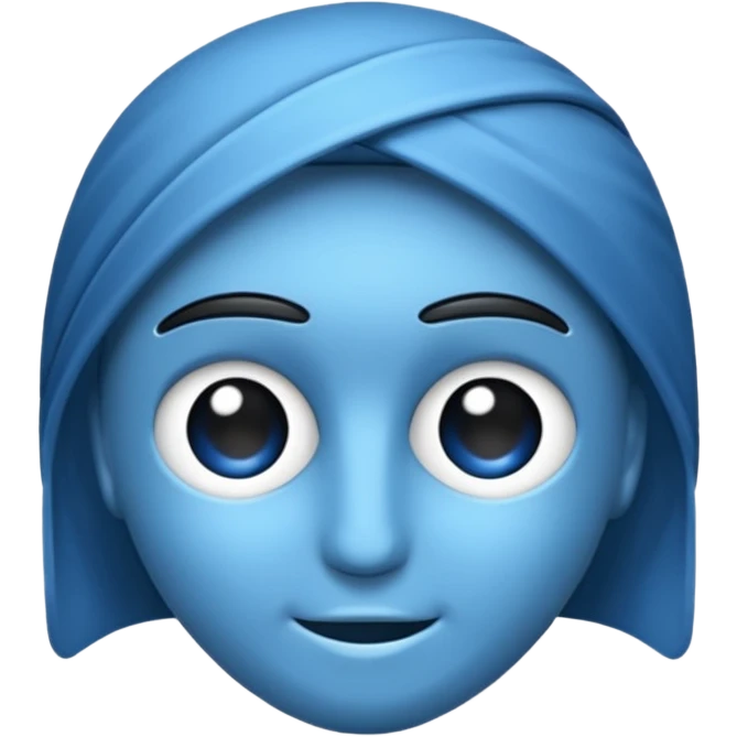 Tırtıklı mavi tik emoji