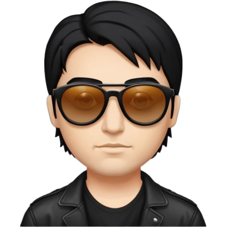 Bret Epic Mazur from Crazy Town with black hair emoji