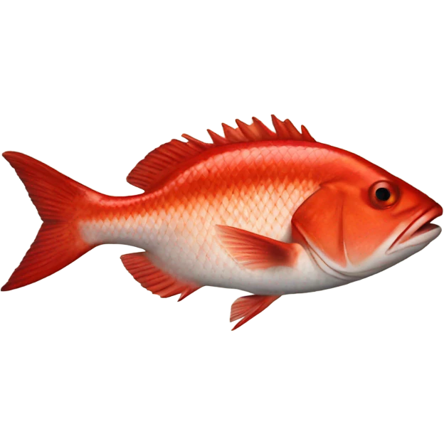 Red snapper emoji