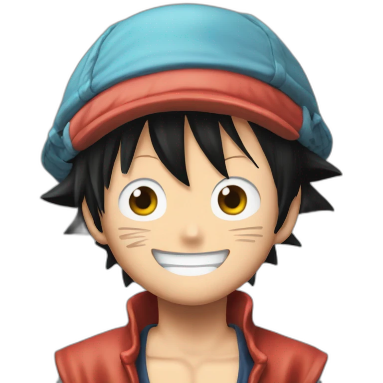 luffy embrassant nami emoji