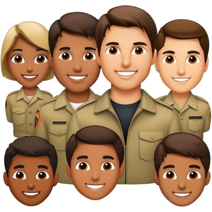 tom kruz and other actors  emoji