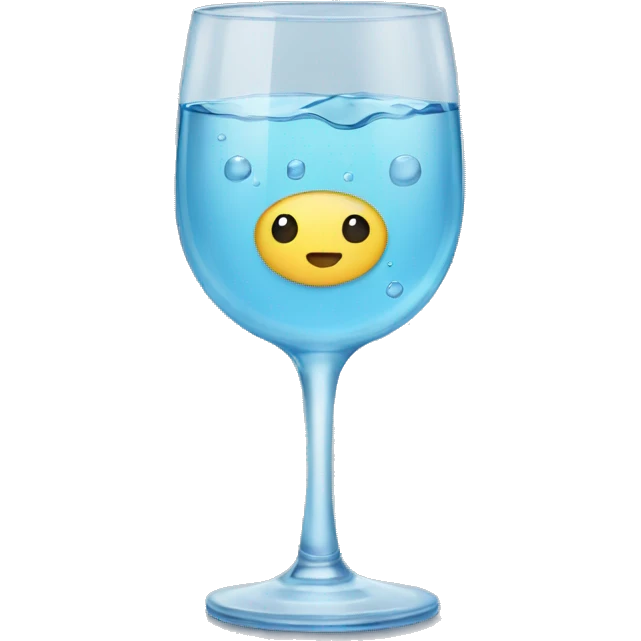 Water glass emoji