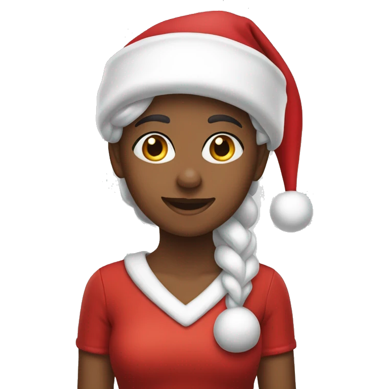 female santa’s helper  emoji