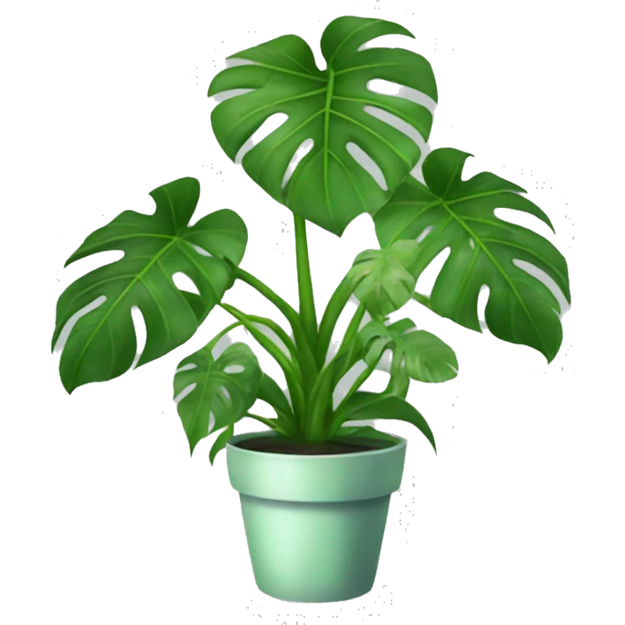 monstera plant  emoji