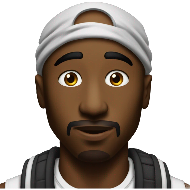 Tupac saying I told you emoji