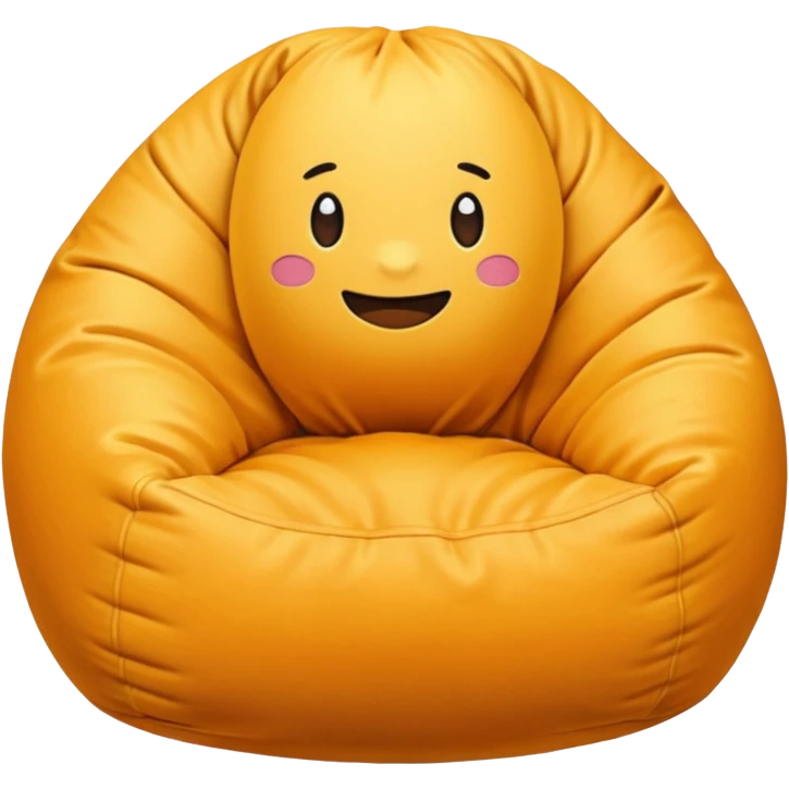 bean bag chair emoji