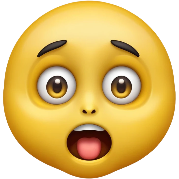 Freaky face emoji  emoji