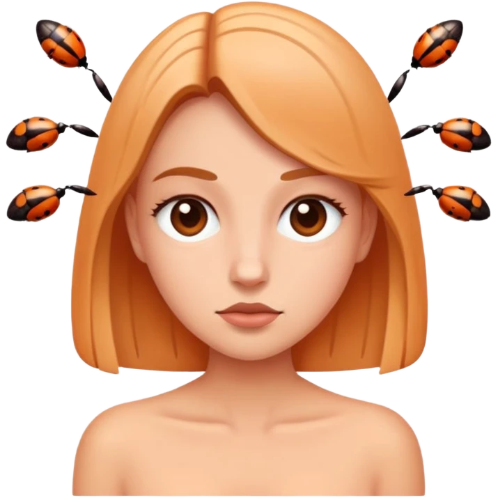 Kallie squashing bugs emoji