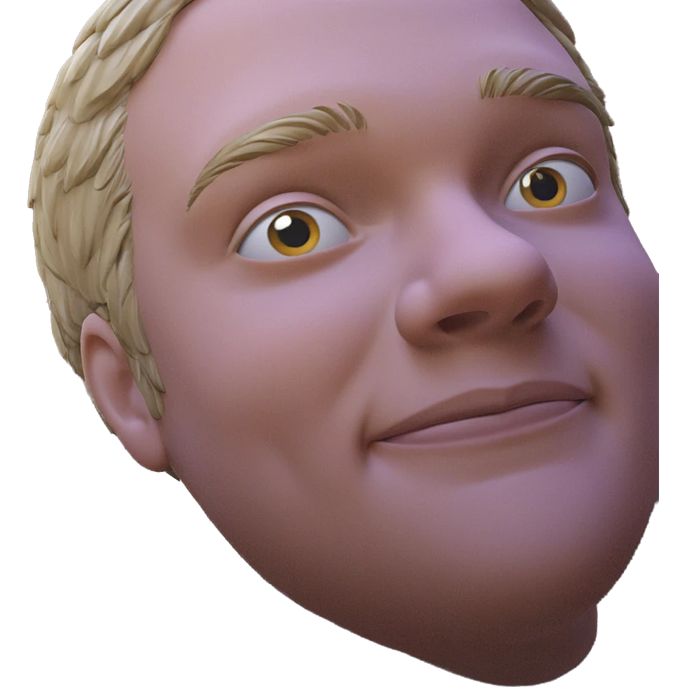 lonely boy in solitude emoji
