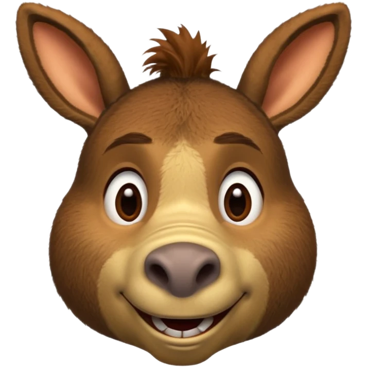 Donkey from Shrek emoji