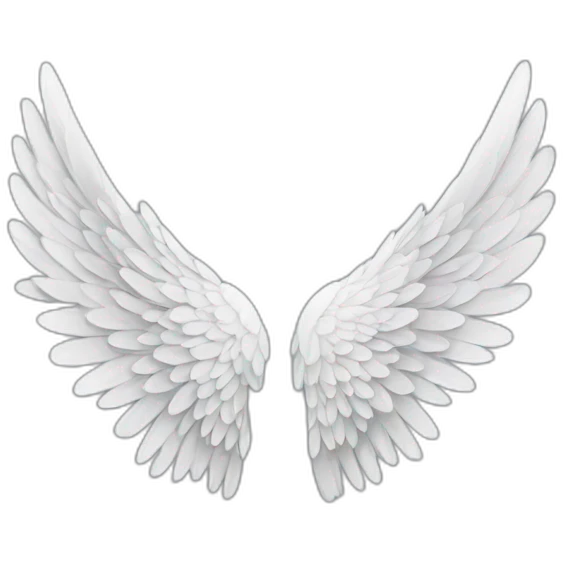 angel wing emoji